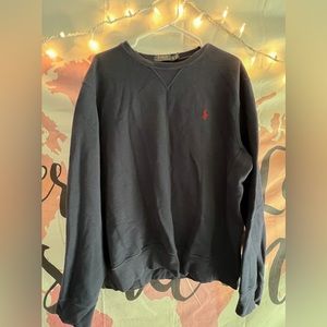 Polo Ralph Lauren pullover , Never worn , size:XL ,color:Navy blue